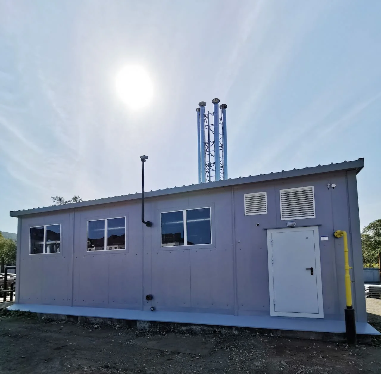 Водогрейная котельная для поликлиники УФСБ России по Сах.области