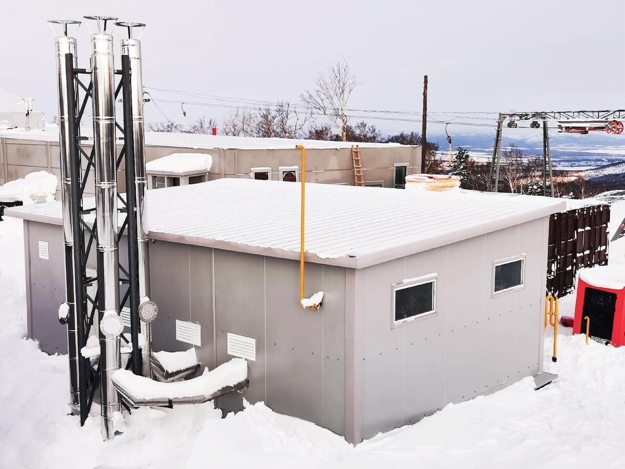 Водогрейная котельная для б/о Горный воздух, г. Южно–Сахалинск