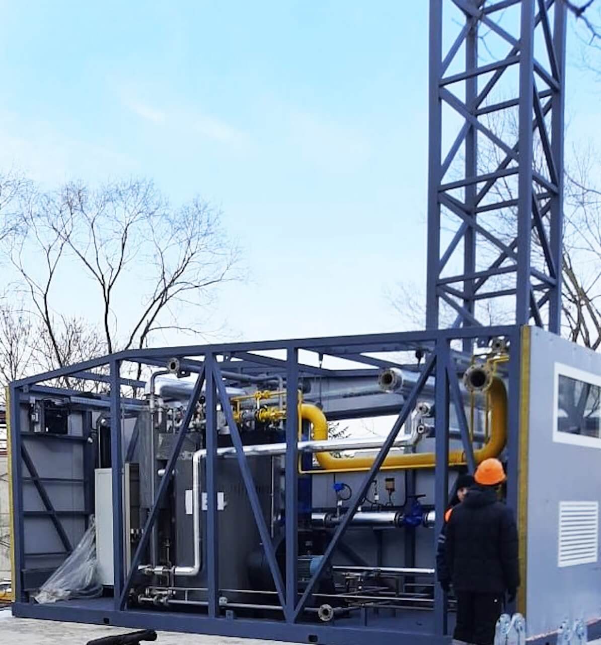 Паровая котельная для производства компании «ВИК»