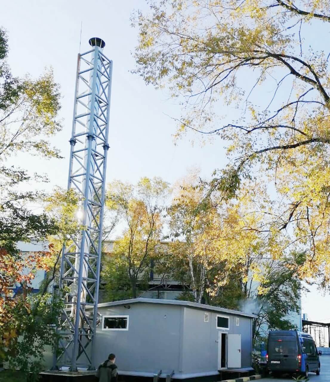 Паровая котельная для производства компании «ВИК»