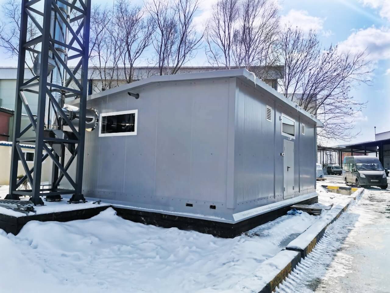 Паровая котельная для производства компании «ВИК»